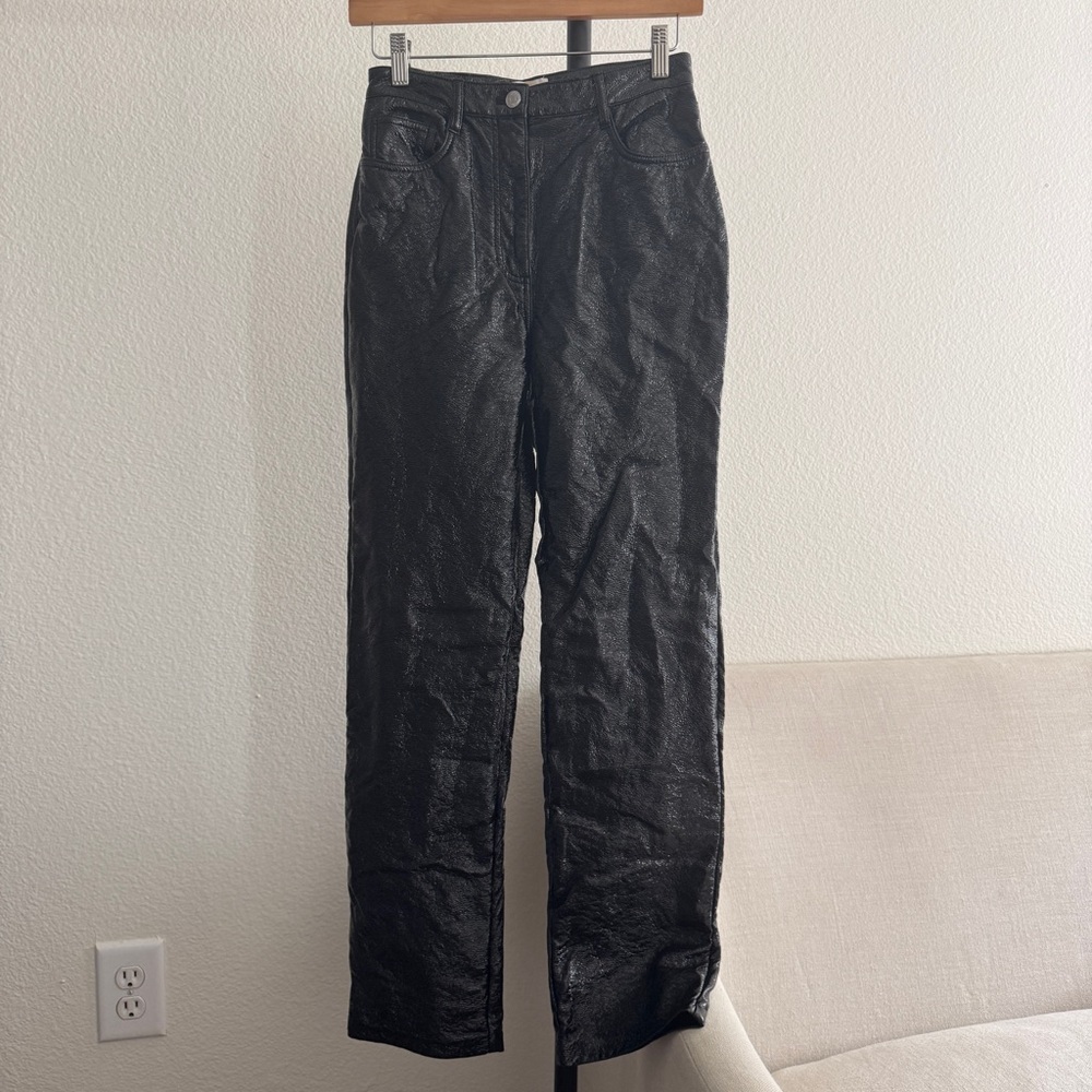 Aritzia leather pants